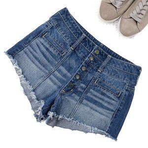 American Eagle | Button Fly Cutoff Denim Shorts 8